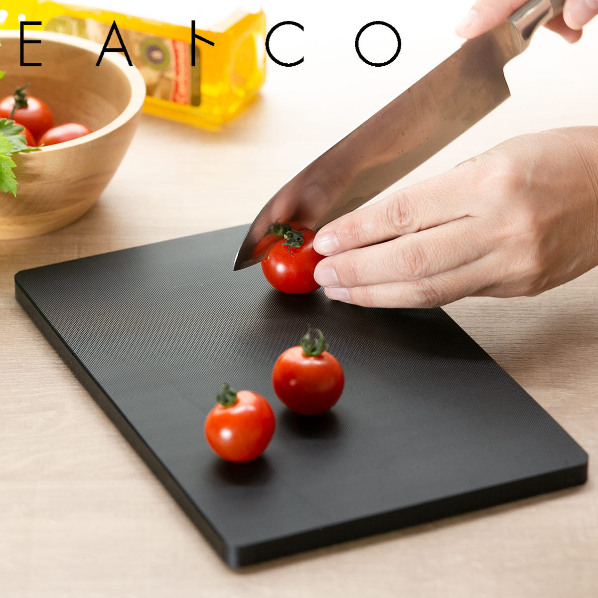 【楽天市場】まな板 EAトCO Ita イタ 樹脂製 日本製 （ まないた 黒 俎板 マナイタ カッティングボード 樹脂 ブラック コンパクト