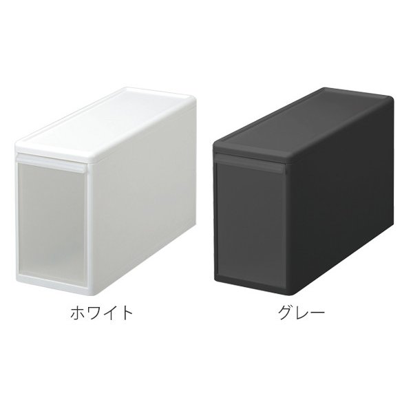 並べて 積み重ねて 思いのままに収納が楽しめる 収納 日本製 引き出し 押入れ ホワイト 同色6個セット プラスチック 収納ケース 日本製 押入れ 収納 L ケース スリム 送料無料 収納ボックス ボックス 幅17 奥行47 高さ28 クローゼット収納 押入れ収納 クローゼット