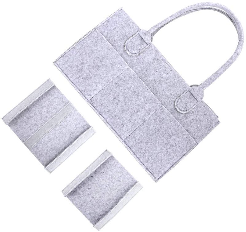 値下げ 送料無料 おむつストッカー オムツストッカー オムツ収納ケース ベビー用品収納バッグ 軽くて丈夫なフェルト素材