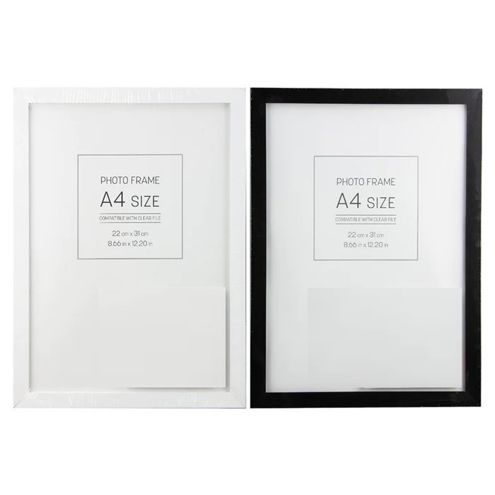 楽天市場】PSフォトフレームA4サイズ G-614 PSクリア 壁掛け 卓上 縦