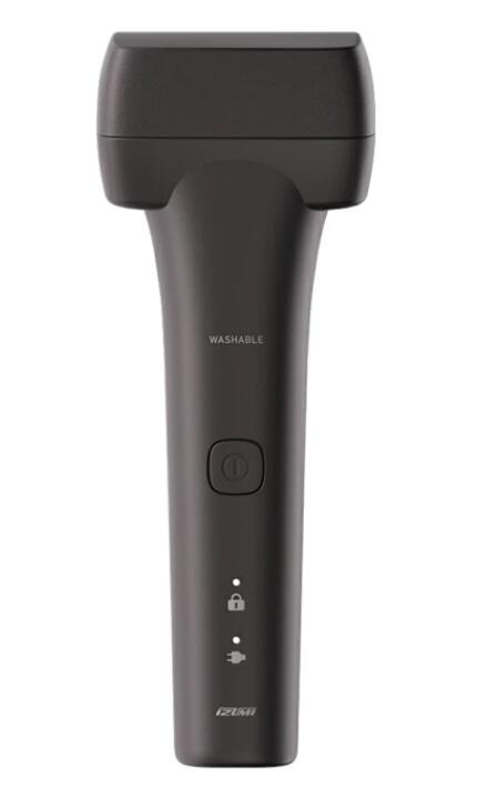 「+2倍ポイント・新品」イズミ 往復式シェーバー V8シリーズ 5枚刃 IZF-V855WT ブラウン 長寿命刃 防水設計 長持ちバッテリー USB充電対応 髭剃り 4906274015381
