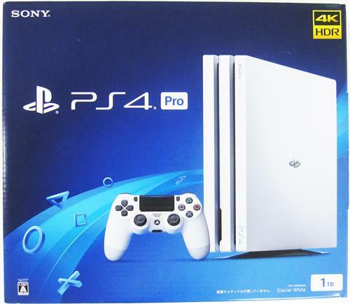 新品]PlayStation Pro グレイシャー・ホワイト 1TB (CUH-7200BB02