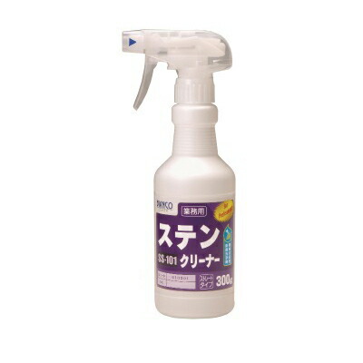 【送料無料】 BIANCO JAPAN ビアンコ ステンクリーナー(トリガー付) [300g×24] ビアンコジャパン・SS-101・ステンレス・サビ・汚れ・水あか・キッチン・シンク・看板・メールボックス