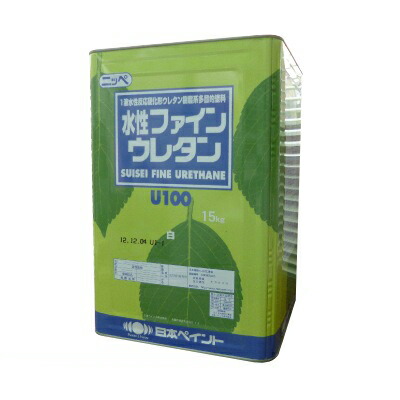 【送料無料】 ニッペ 水性ファインウレタンU100 オーカー [15kg] 日本ペイント