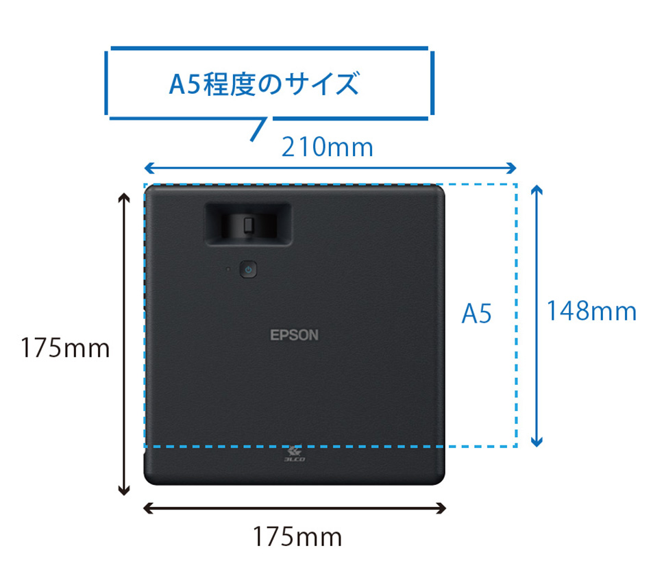 EPSON ホームプロジェクター dreamio EF-11 ホームプロジェクター