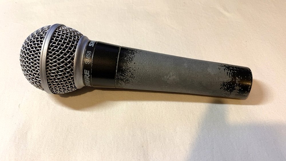 楽天市場】ダイナミックマイク SHURE ( シュアー ) SM58 中古品