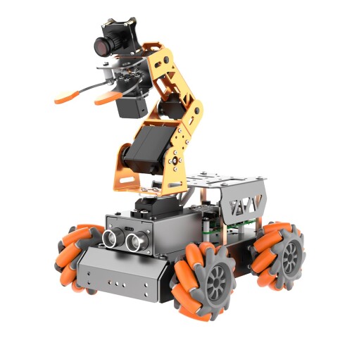 MasterPiロボットアームカー ラズベリーパリア犬5/4B オープンソースプログラミング 人工知能学 幻影 5DOF ロボットスマートカー 青二才向け 成年者向け 受けつたえる用 人造人間築き上げる (ラズベリーパリア犬は属する