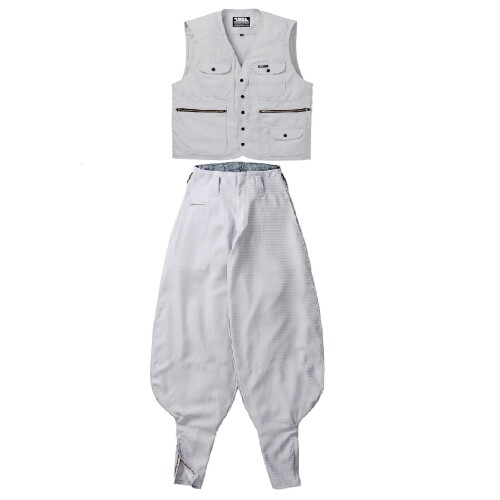 (寅壱) 寅一/7260続きもの より良い×超超ロング 7260s611418 M・L・LL トップス ニッカポッカ やり方ズボン 鳶服 M×W85珊 37：しろがね色