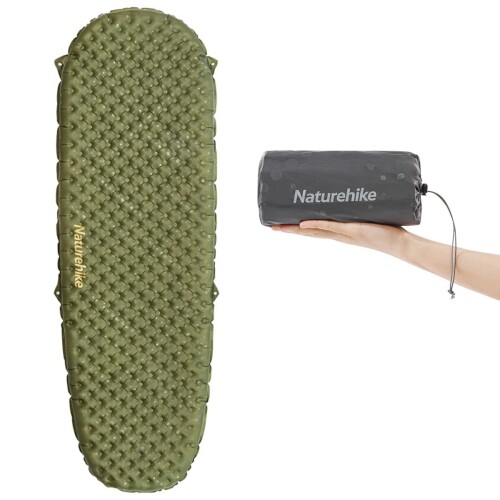 Naturehike R値3.5 キャンプ エアーマット 三季/四季対応 超軽量 -6[度]の低温使用 防水防湿 インフレーターマット アウトドア エアーベッド 収納袋付き 車中泊 マット 屋外バックパックハイキ