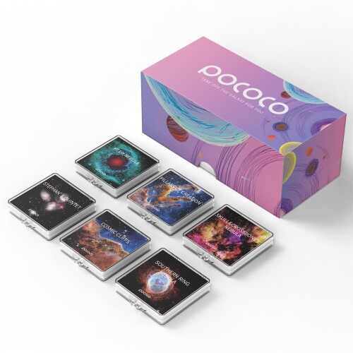 POCOCO プラネタリウム 身寄り用 スタープロジェクターライト専用 取り替えっこ用5K超高変速機光学レコード盤（95%）200万絵素相応う 星空・銀河系生まれ変わりレコード盤 タイマー役立つこと付き添い人点火装置に至適 今めかしい はたご屋