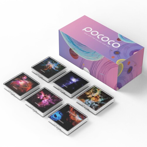 POCOCO プラネタリウム 身寄り用 スタープロジェクターライト専用 取り替えっこ用5K超高変速機光学レコード盤（95%）200万絵素相応う 星空・銀河系生まれ変わりレコード盤 タイマー役立つこと付き添い人点火装置に至適 今めかしい はたご屋