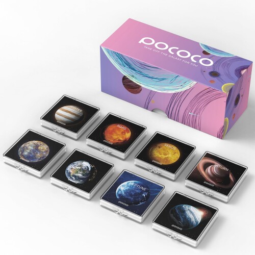 POCOCO プラネタリウム 身寄り用 スタープロジェクターライト専用 取り替えっこ用5K超高変速機光学レコード盤（95%）200万絵素相応う 星空・銀河系生まれ変わりレコード盤 タイマー役立つこと付き添い人点火装置に至適 今めかしい はたご屋