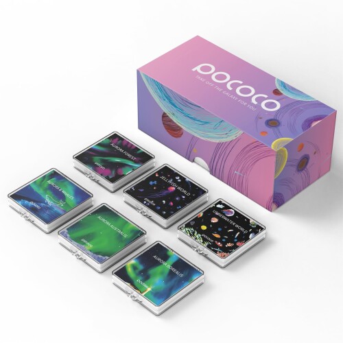 POCOCO プラネタリウム 身寄り用 スタープロジェクターライト専用 取り替えっこ用5K超高変速機光学レコード盤（95%）200万絵素相応う 星空・銀河系生まれ変わりレコード盤 タイマー役立つこと付き添い人点火装置に至適 今めかしい はたご屋