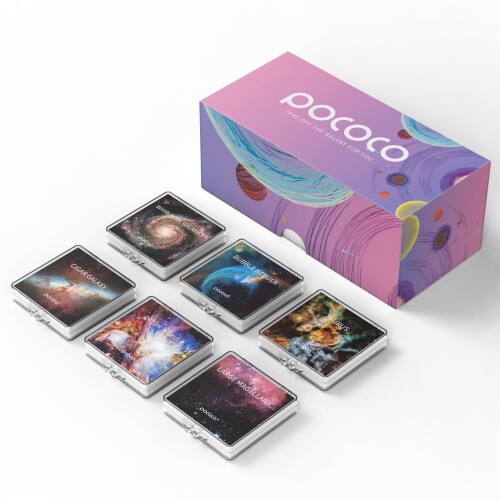 POCOCO プラネタリウム 身寄り用 スタープロジェクターライト専用 取り替えっこ用5K超高変速機光学レコード盤（95%）200万絵素相応う 星空・銀河系生まれ変わりレコード盤 タイマー役立つこと付き添い人点火装置に至適 今めかしい はたご屋