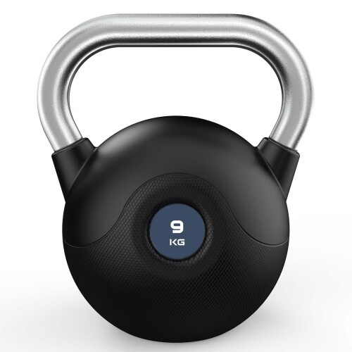 WINNOW kettlebell (グレー) ケトルベル 筋力トレーニング滑り止めグリップ ケトルベル ウェイト セット 全身トレーニング、ホームジム用