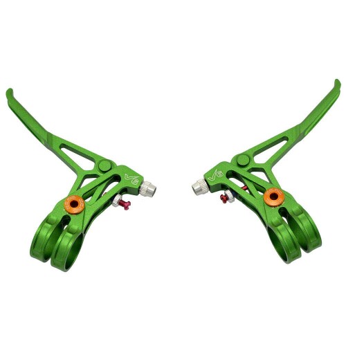 KCNC V6 Fully CNC Machined MTB Brake Lever, 66g, Green, SK2127｜カラーズストア