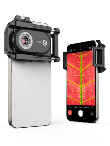 APEXEL マイクロスコープ スマホマイクロスコープ 300倍取りひろげる能力のある マルチ映画化付きもの点火装置LED点火装置付き添い人「ミクロ見ることを日常に」持ちはこぶ分かりやすいマイクロ領域 99%のかっこ良い電話機相応う 毛の荒物見ること ミクロ映画化 プレゼ