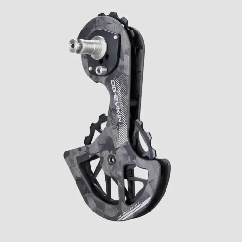 OG-EVKIN Dura-ace/Ultegra用 カーボンビッグプーリー ( R9100/R8000 ) セラミックベアリング付き プーリーセット カーボンファイバーベアリング付きギアセット リアホイールガイドホイール (Dura-ac