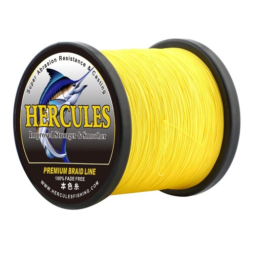 ヘラクレス(HERCULES) peライン 色落ちしない 8本編み 釣り ライン 遠投 PE 釣り糸 高強度 PE釣糸 高感度 釣り用 ライン 柔軟性 伸びない pe 糸 投げ釣り 海釣り 船釣り アジング エギング 汎用