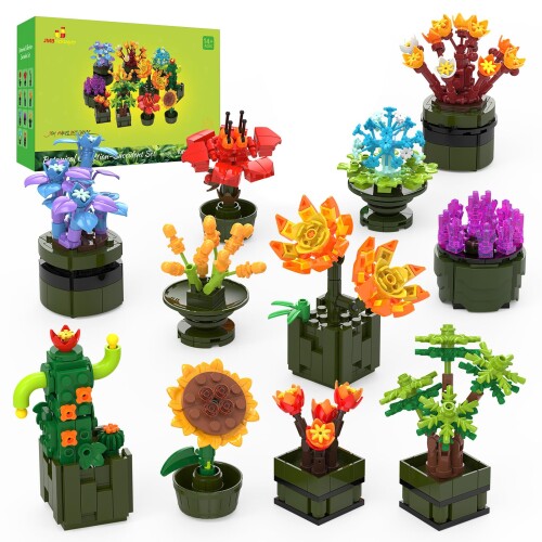 JMBricklayer 花多肉植物大建築立ちはだかる仕掛ける 成年者用 10001 12容器に並べる 草木寄せ合わせ 小さな草木大建築立ちはだかる 花盆栽模範例 御部屋 老人ホーム飾りつけ 成人女性 うしろ帯へのか