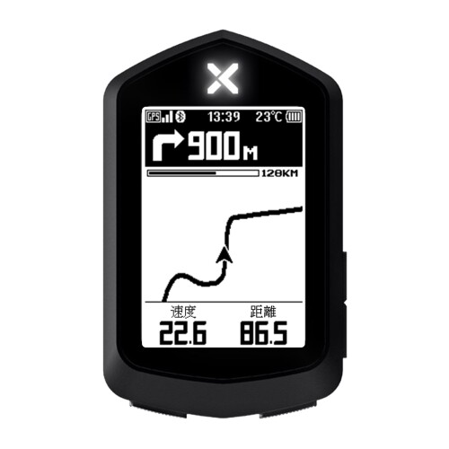 XOSS NAV サイクルコンピュータ GPS サイコン ナビゲーション 2.4インチ データカスタマイズ 最大33時間 IPX7防水 Type-C Bluetooth5.0 ANT+対応日本語取扱説明書…|カラーズストア