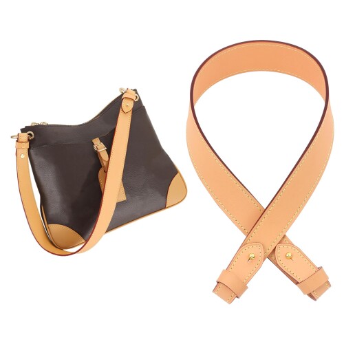 jiesinlov Vachetta なめし革取り替えっこ用同盟罷工さあ美札入れショルダーストラップグレースフルバッグ用(幅:3.5糎\u0026長さ:63糎-蜜蝋)