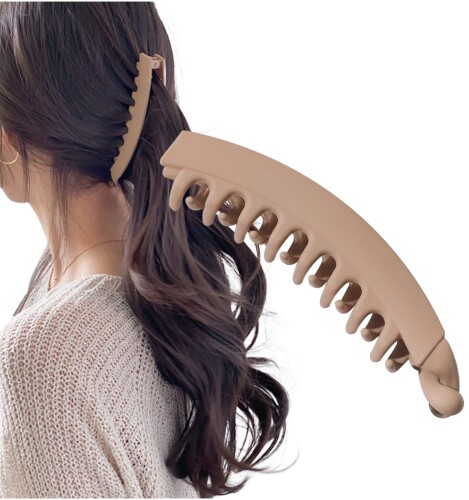 MACHETE Grande ヘアクリップ Machete Grande Heirloom Claw in Mint Shell Checker – MACHETE