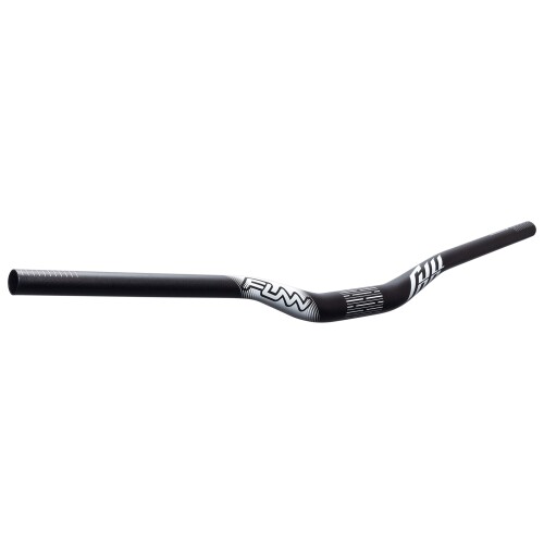 Funn(ファン) フル-オン(Full On)、 MTB、自転車用ハンドルバー、クランプ径:[ファイ]31.8mm、幅785mm、耐久性、剛性感、柔軟性、衝撃吸収性、軽量化（30ｍｍ上昇、ブラック）