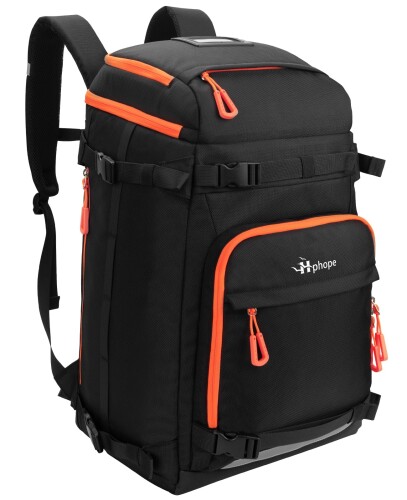 HP HOPE 70L スキーブーツバッグ、ヘルメットバッグ、ジャケット、ゴーグル、手袋、ナイロン耐久性のあるスキーブーツ旅行バックパック防水完全パッド入り｜カラーズストア