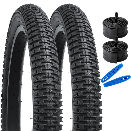 YunSCM 2本仕掛ける,20 2.25 タイア,20x2.25 57-406 銀輪タイア + 熱電子管 米式弁膜32粍 + タイヤレバ,当て嵌める 20in 2.25 差し交わす自動二輪車、マウンテンバイク,Y-188