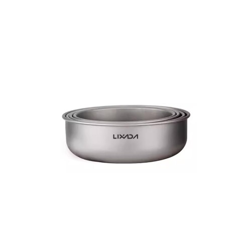 チタンどんぶり鉢 チタン 皿 どんぶり鉢 チタン食器 丸型 軽さ 食器 難民キャンプ 旅する 皿 吸いものどんぶり鉢 丼 ライスボウル ミニ 大きめ 小さめ ソロキャンプ 丸焼き アウトドア 難民キャンプ備品