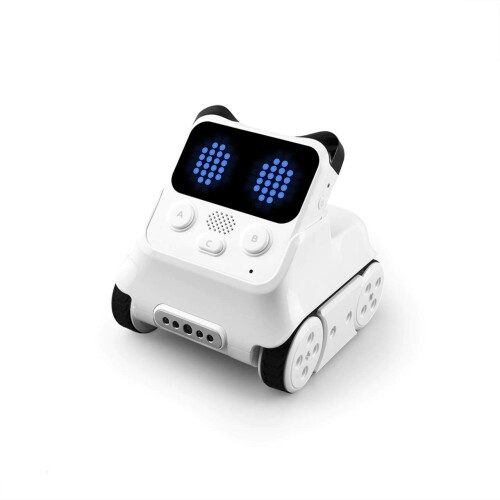 Makeblock 自動人形 手あそび Codey Rocky プログラム 自動人形 インタラクティブ エモロボット陰電子モデュール Scratch Pythonコーディング プログラム 手あそび 小学生 自動人形一揃いの道具 STEM教