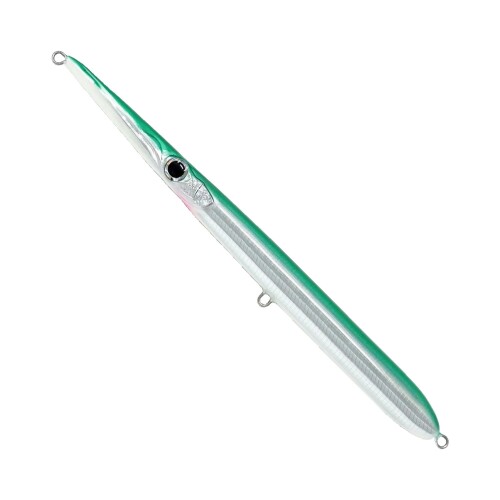 Jack Fin(手玉フィン) ペンシルベイト STYLO スタイロ 210 Green フローティング ルアー 御手手お手伝いさん 葉物