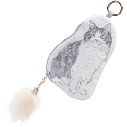 非売品☆ねこ☆フェイスポーチ☆ぬいぐるみ☆残1 frh-843547-61.jpg