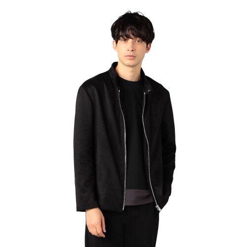 (コムサ・メン) COMME CA MEN シングルライダース 上衣 07-23BK02-205 L 黒いこと