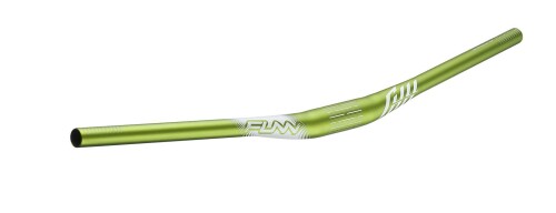 Funn(気違い) 盛りだくさん-オン(Full On)、 MTB、銀輪用手持ち部分赤ちょうちん、クランプ径:[ファイ]35粍、幅785粍、耐久性、硬直感、延性のある性、ぼうぜん自失吸いいれる性、軽さ化（15粍脹れ上がる、緑であること） その他-自転車・サイクリング
