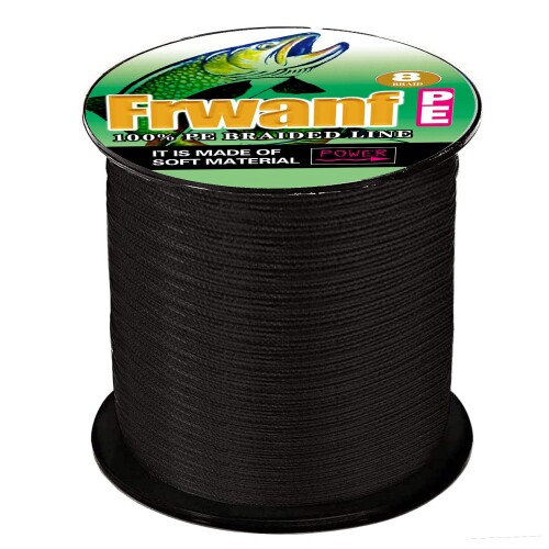Frwanf PEライン 釣りライン(100m 150m 200m 300m 500m 1000m) (1号 1.2号 1.5号 2号 2.5号 3号 3.5号 4号 5号 6号 7号 8号 9号 10号) 8編 超強力 高感度 耐磨耗 低伸度