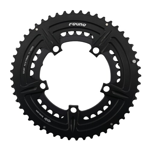 DJC 12 速ダブルチェーンリング 110BCD 読み込む自動二輪車用丸型チェーン店輪っか 50T 35T 34T 52T 36T 53T 39T 52T 36T グレイヴル用 シマノ 12 速に相応う、SRAM Red、Rival s350、s900 用 (52-36歯)