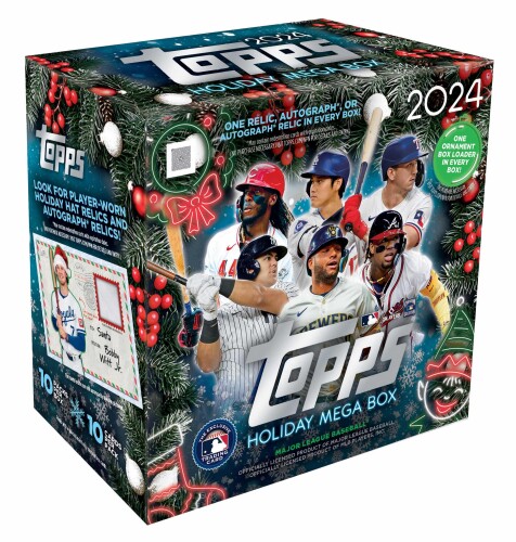 2024 Topps Baseball Holiday Mega Box 祝い日 メガボックス席