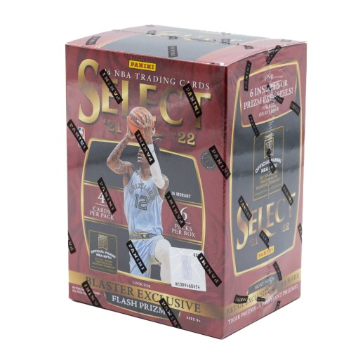 NBA 2021-22 Panini Select Basketball Card Blaster Box (Flash Prizms) パニーニ より分ける 篭球 歌留多 ブラスターボックス (閃光電球 プリズム)
