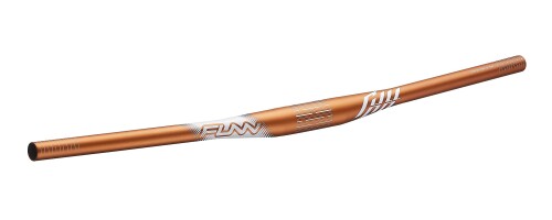 Funn(ファン) フル-オン(Full On)、 MTB、自転車用ハンドルバー、クランプ径:[ファイ]35mm、幅785mm、耐久性、剛性感、柔軟性、衝撃吸収性、軽量化（7ｍｍ上昇、オレンジ）｜カラーズストア