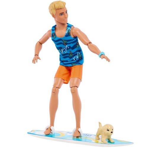 バービー(Barbie) ケン サーフゲーム盤書き割り／活動写真「バービー」に御出座し？   HPT50