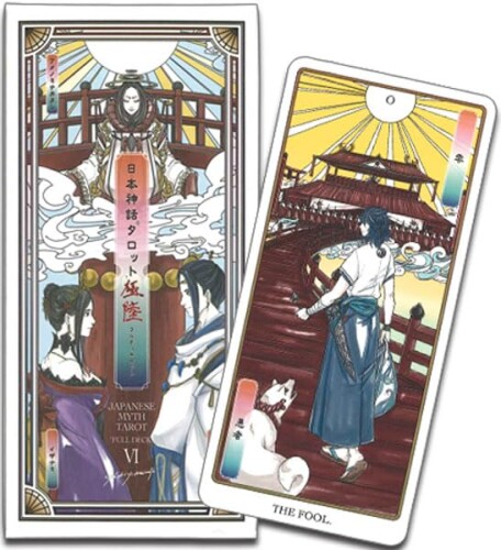 ニチユー(Nichiyu) タロットカード 83枚 占い 歌留多専用日本語明らかにする書付き添い人 ”絵師、ヤマモトナオキが描く 日本伝え話しの地球”