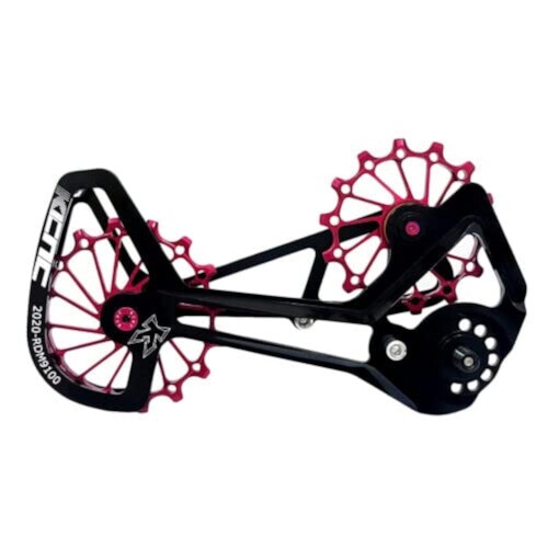 KCNC MTB Oversized Pulley Cage For Shimano XTR RD-M9100 , Red, SK2617