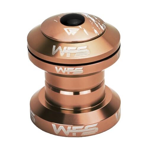 WFS NV.28 1in スレッドレスバイクヘッドセット - CNCアロイ、ISO 26.4粍ジャケット冠スピード競技、遮蔽物ベアリング、とっ始め鳥打ち帽とはやりっ児中毒者付き添い人、現ナマ。 自転車・サイクリング-自転車用パーツ