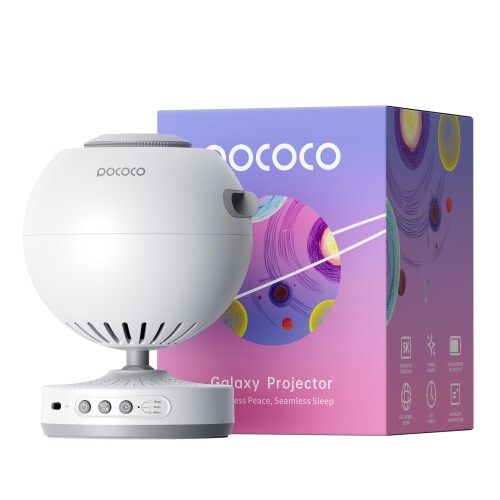 POCOCO プラネタリウム 身寄り用 スタープロジェクターライト ベッドサイドランプ 5K超高変速機水晶体（95%）＆200万絵素回転させるレコード盤 タイマー役立つこと付き添い人 取り替えっこ能力のあるな光学写真フィルムレコード盤付き添い人