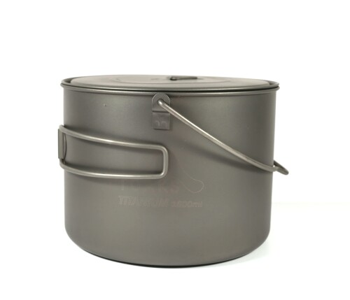 TOAKSチタン1600 ml Pot with Bailハンドルby TOAKS