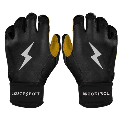 BRUCE BOLT バッティンググローブ オリジナルシリーズ ショートカフ, ブラック 野球 グローブ, ユースXL｜カラーズストア