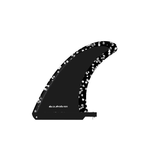 Quiksilver Single Fin - 8" Black Black 8|カラーズストア
