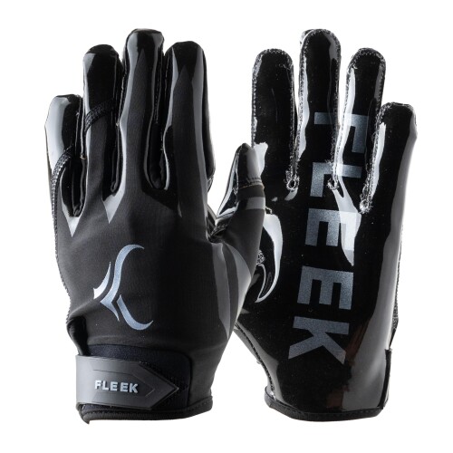 FLEEK EXTRA-FIT GLOVES 2.0 黒いこと・結晶 鎧球 生い育つ手持ち部分 高相応う感 鎧球用 黒黒 (XL)